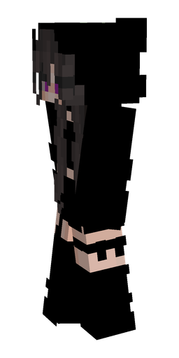 Black skin: body, left side render