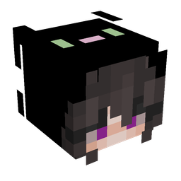 Black skin: head render
