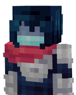Blue skin: bust render