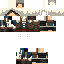 Black skin: raw texture render