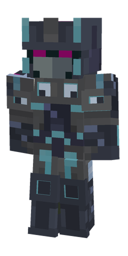 Black skin: body, front render