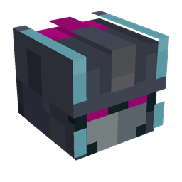 Black skin: head render