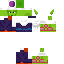 Classic skin: raw texture render