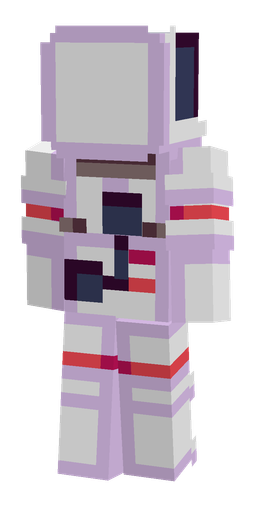 Purple skin: body, back render