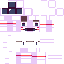 Purple skin: raw texture render