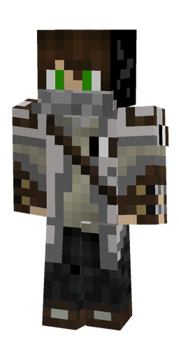 Black skin: body, front render