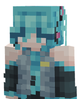 Blue skin: bust render