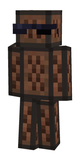 Black skin: body, front render