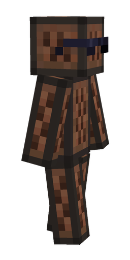 Black skin: body, right side render