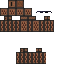 Black skin: raw texture render