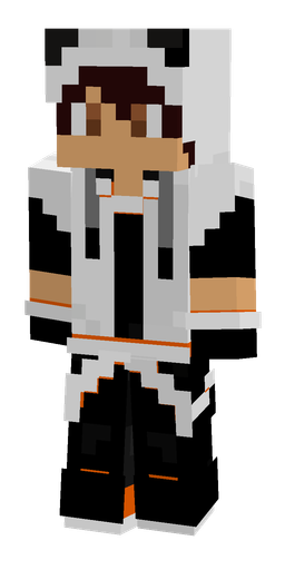 Black skin: body, front render
