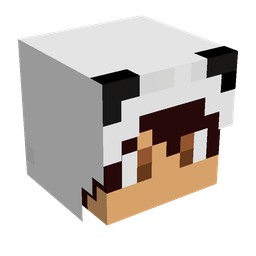 Black skin: head render