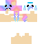 Classic skin: raw texture render
