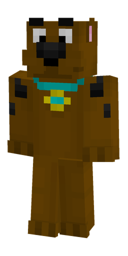 Brown skin: body, front render