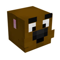 Brown skin: head render