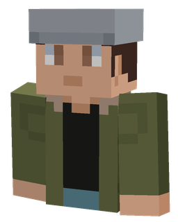 Blue skin: bust render