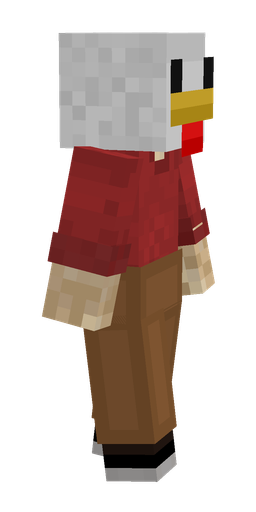 Black skin: body, right side render