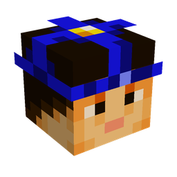 Blue skin: head render