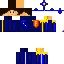 Blue skin: raw texture render