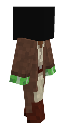 Black skin: body, right side render