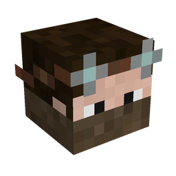 Black skin: head render