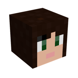 Black skin: head render