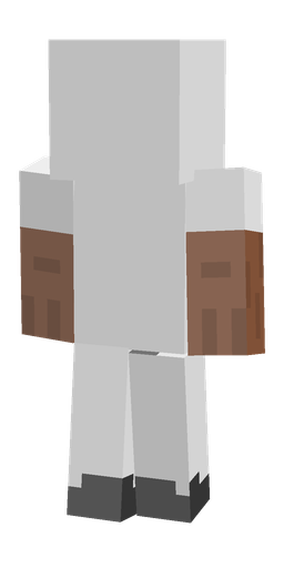 Classic skin: body, back render