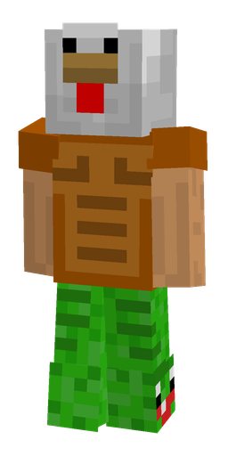 Brown skin: body, front render