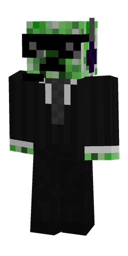 Black skin: body, front render