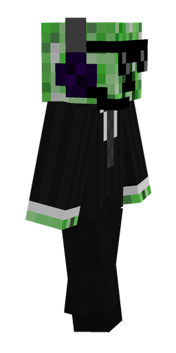 Black skin: body, right side render