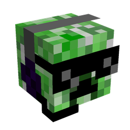 Black skin: head render