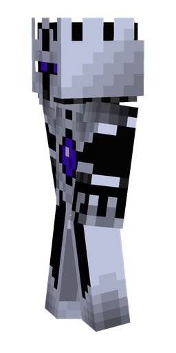 Black skin: body, left side render