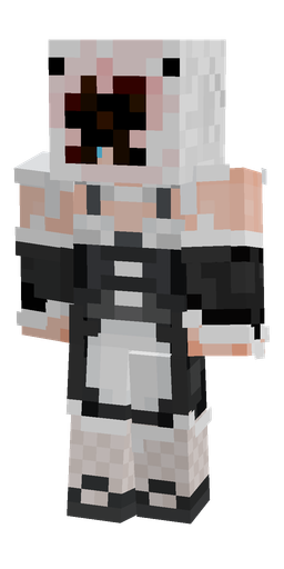 Black skin: body, front render
