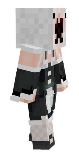 Black skin: body, right side render