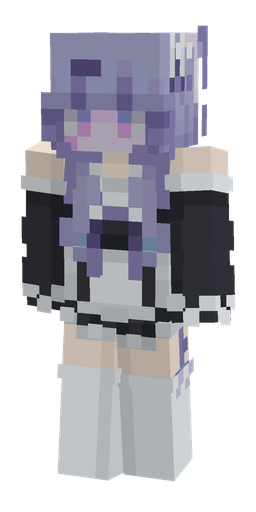 Black skin: body, front render