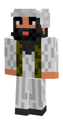 Black skin: body, front render