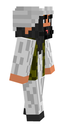 Black skin: body, right side render
