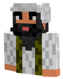 Black skin: bust render