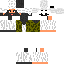 Black skin: raw texture render