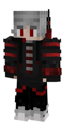 Black skin: body, front render