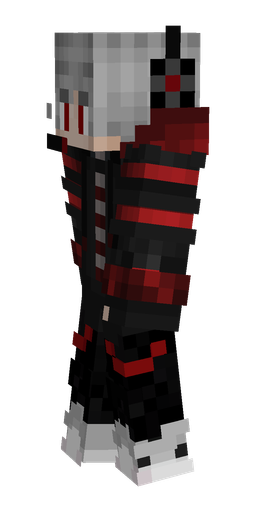 Black skin: body, left side render