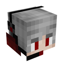 Black skin: head render