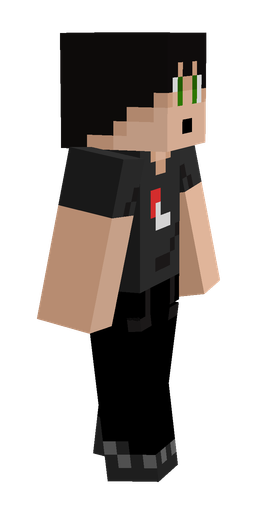Black skin: body, right side render