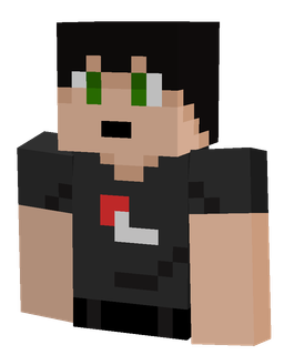 Black skin: bust render