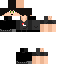 Black skin: raw texture render