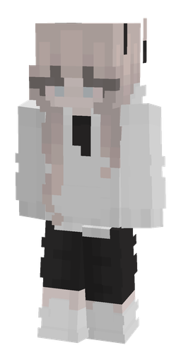 Black skin: body, front render