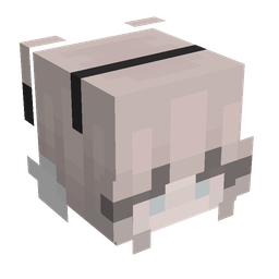 Black skin: head render