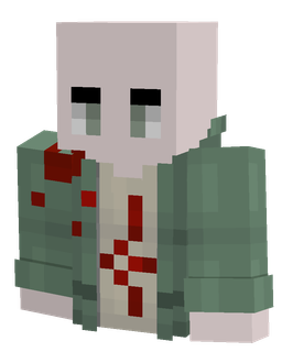 Black skin: bust render