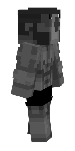 Black skin: body, right side render