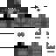 Black skin: raw texture render